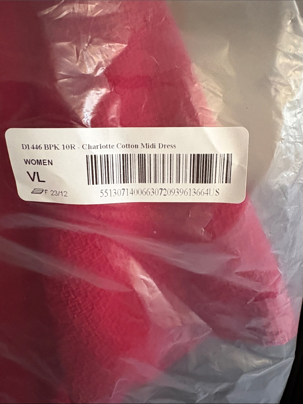 NWT Boden Charlotte Raspberry Red Button-Front Short Sleeve Belted Midi Dress - Picture 9 of 9